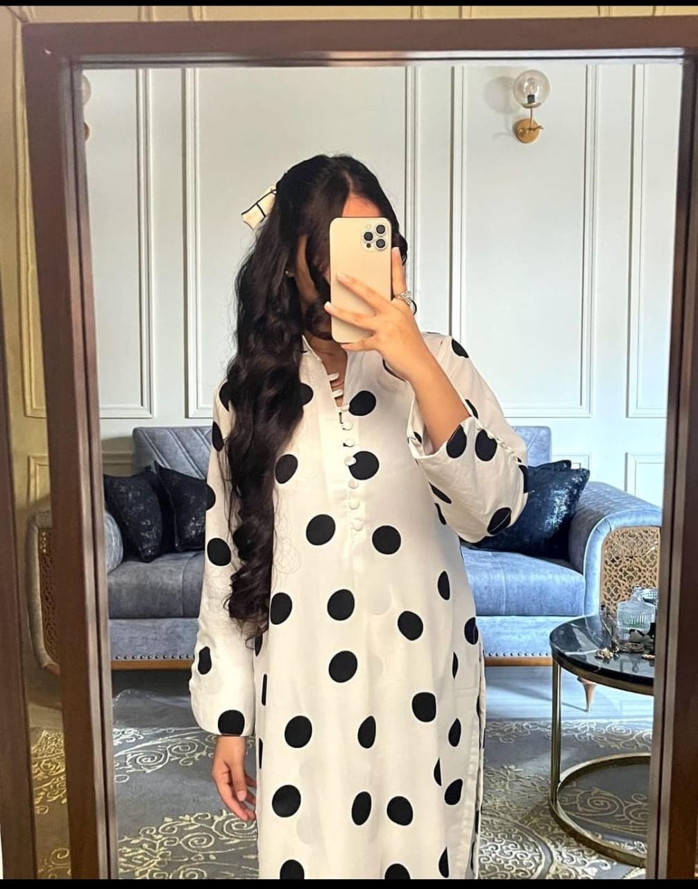 Polka dot Printed 2 Peace